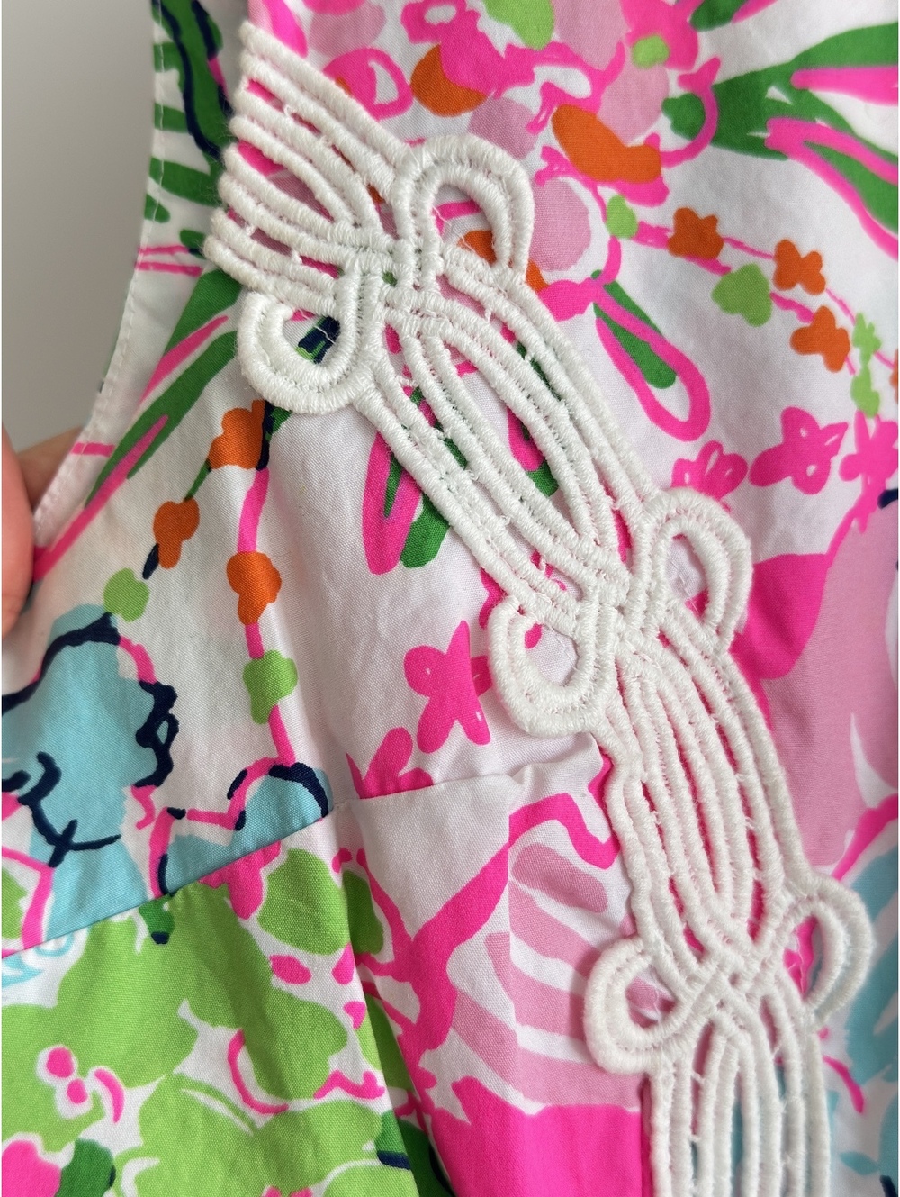 Lilly Pulitzer Target 20th Anniversary Nosey Posey Shift Dress Size 2 Cotton - Picture 4 of 12